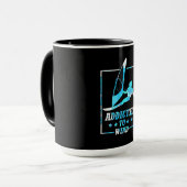 Windsurfer Tasse (Vorderseite Links)