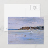 Windsurfer und Bathers Postkarte (Vorne/Hinten)