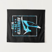 Windsurfer Wandteppich (Vorderseite (Horizontal))