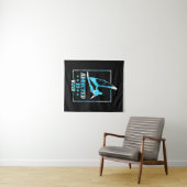 Windsurfer Wandteppich (Beispiel (Horizontal))