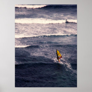 Windsurferdruck Poster