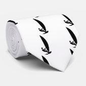 Windsurferikone Krawatte (Gerollt)