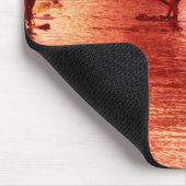 Windsurfers auf Horizont-Mausunterlage Mousepad (Ecke)