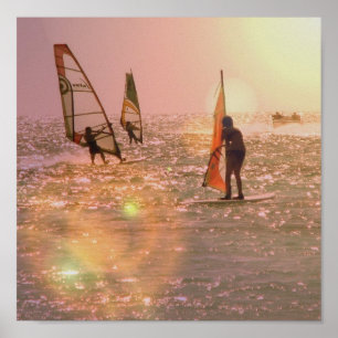 Windsurfers-Plakat-Druck Poster
