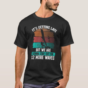 Windsurfing-Board 12 weitere Wellen Wind Windsurfe T-Shirt