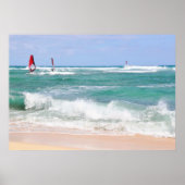 Windsurfing Diamond Head Poster (Vorne)