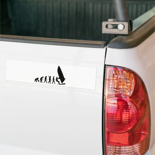 Windsurfing Evolution Autoaufkleber (Auf Lkw)