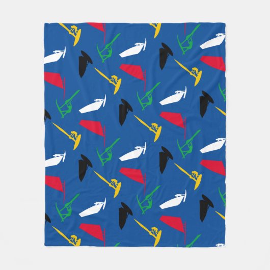 Windsurfing Fleecedecke (Vorderseite)