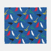 Windsurfing Fleecedecke (Vorderseite (Horizontal))