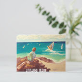windsurfing hookipa postkarte (Stehend Vorderseite)