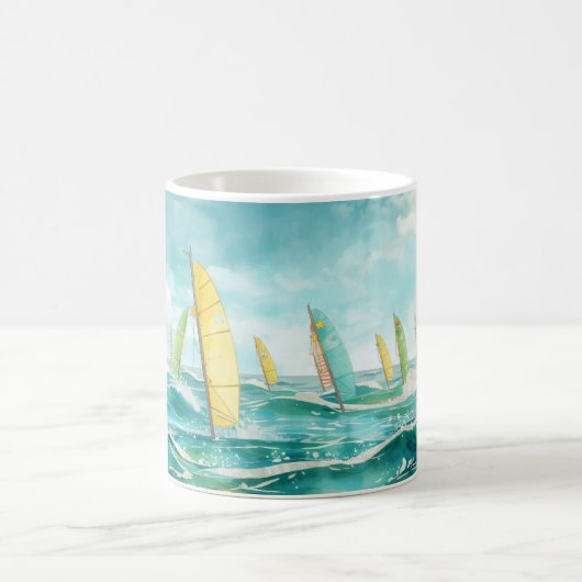 Windsurfing kaffeetasse (Mittel)