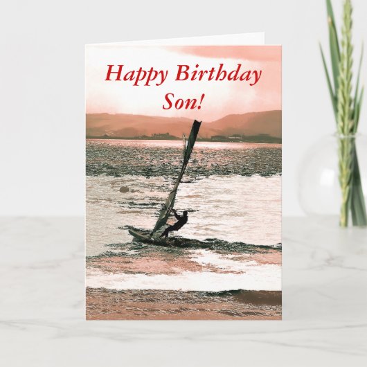 WINDSURFING KARTE (Vorderseite)