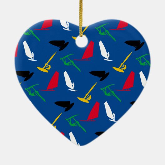 Windsurfing Keramikornament (Hinten)