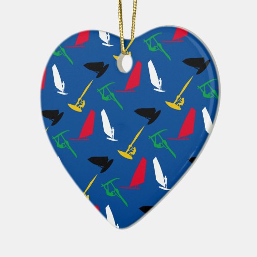 Windsurfing Keramikornament (Links)