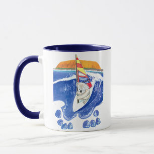 Windsurfing Koala-Bär der Geist von Tasse