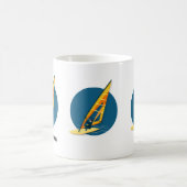 Windsurfing Magic-Tasse Verwandlungstasse (Mittel)
