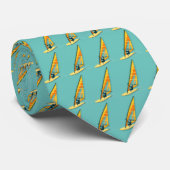 Windsurfing Neck Tie Krawatte (Gerollt)