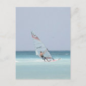 Windsurfing Postkarte (Vorderseite)