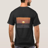 windsurfing Sonnenuntergang T-Shirt (Rückseite)