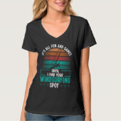 Windsurfing Spot Windsurf Board Funny Windsurfer S T-Shirt (Vorderseite)