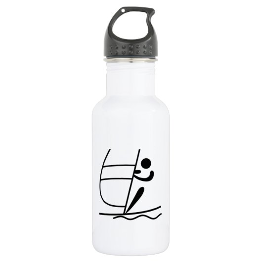 Windsurfing Trinkflasche (Vorderseite)
