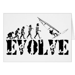Windsurfing Windsurf Evolutions-Sport-Kunst