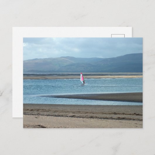 WINDSURFKARTE POSTKARTE (Vorne/Hinten)