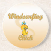 Windsurfkick Getränkeuntersetzer (Vorne)