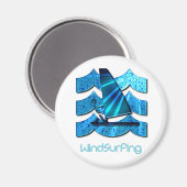 Windsurfmagazin Magnet (Vorderseite/Rückseite)