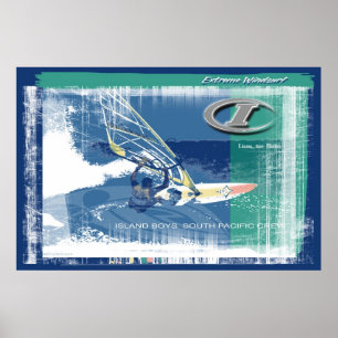 Windsurfposter Poster