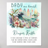 Windsurftaucher-Raffle Poster (Vorne)