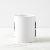 windswept Baum des Lebens Kaffeetasse (Mittel)