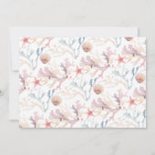 WindSwept | Beach Wedding Save the Date Foto (Rückseite)