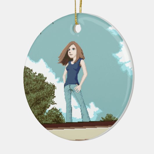 windswept keramik ornament (Links)