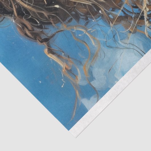 Windswept Lace Maternity | Boho Prairie Découpage Seidenpapier (Ausschnitt)