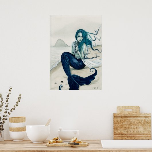 WindSwept Mermaid Poster (Küche)