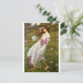 WindSwept Postkarte (Stehend Vorderseite)