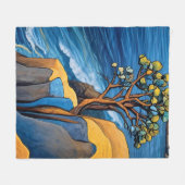 WindSwept Serenity Fleecedecke (Vorderseite (Horizontal))