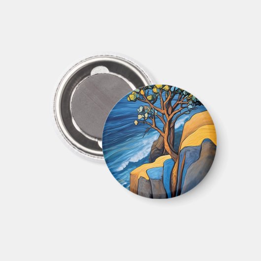 WindSwept Serenity Magnet (Vorderseite/Rückseite)