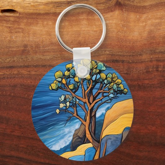 WindSwept Serenity Schlüsselanhänger (Rückseite)