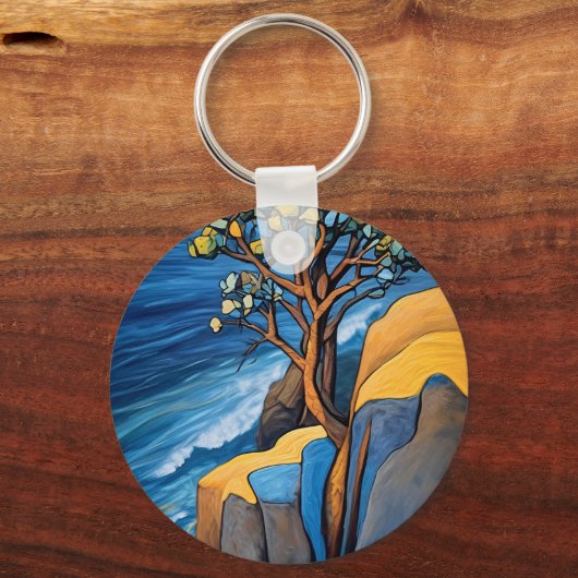 WindSwept Serenity Schlüsselanhänger (Vorderseite)