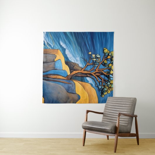 WindSwept Serenity Wandteppich (Beispiel (Horizontal))