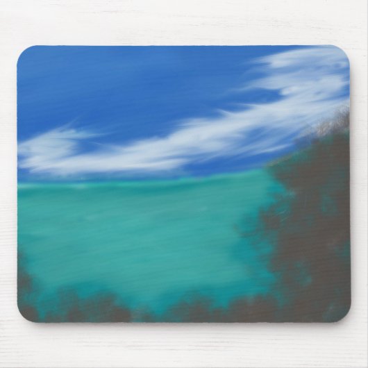 WindSwept Sky Mouse Pad Mousepad (Vorne)