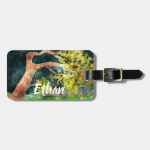 WindSwept Tree Gepäckanhänger