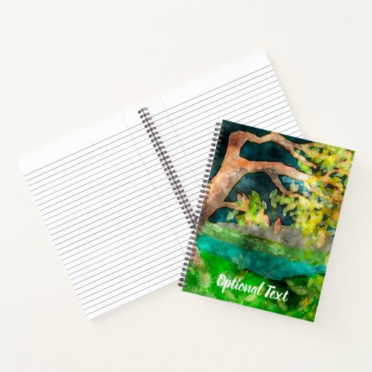 WindSwept Tree Notizblock (Innenseite)