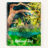 WindSwept Tree Notizblock (Vorderseite)