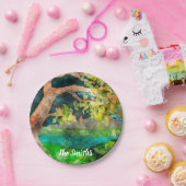 WindSwept Tree Pappteller (Party)