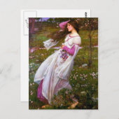 WindSwept von John William Waterhouse Postkarte (Vorne/Hinten)
