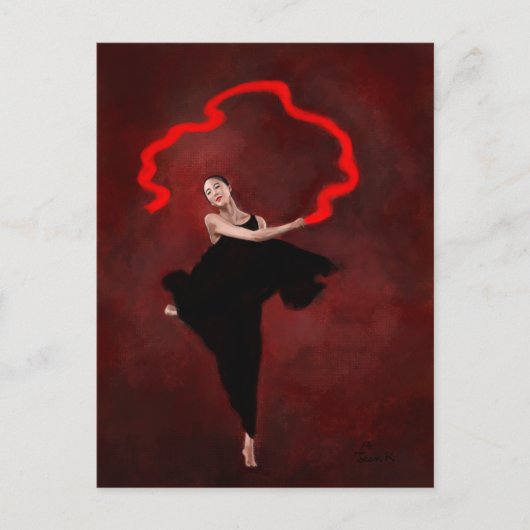 Windtanz Postkarte (Vorderseite)