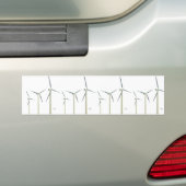 Windturbine Autoaufkleber (Auf Auto)